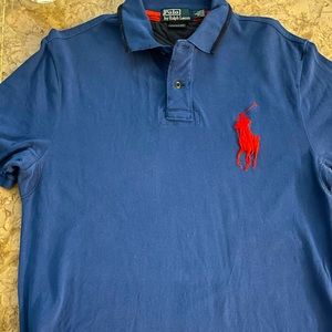 Big Pony Mesh Polo Shirt